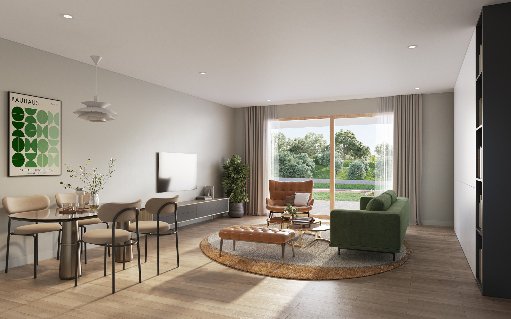 2 Zimmer EG Wohnzimmer