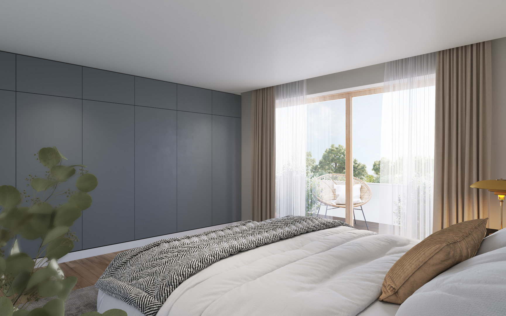 5 Zimmer EG OG Schlafzimmer